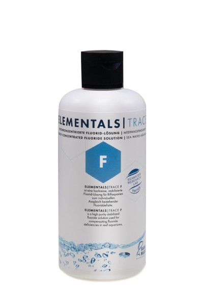 Fauna Marin - ELEMENTALS TRACE F 250ml Hochkonzentrierte Fluorid-Lösung für Meerwasseraquarien