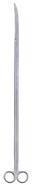 Gebogene Edelstahlschere - Länge ca. 60 cm