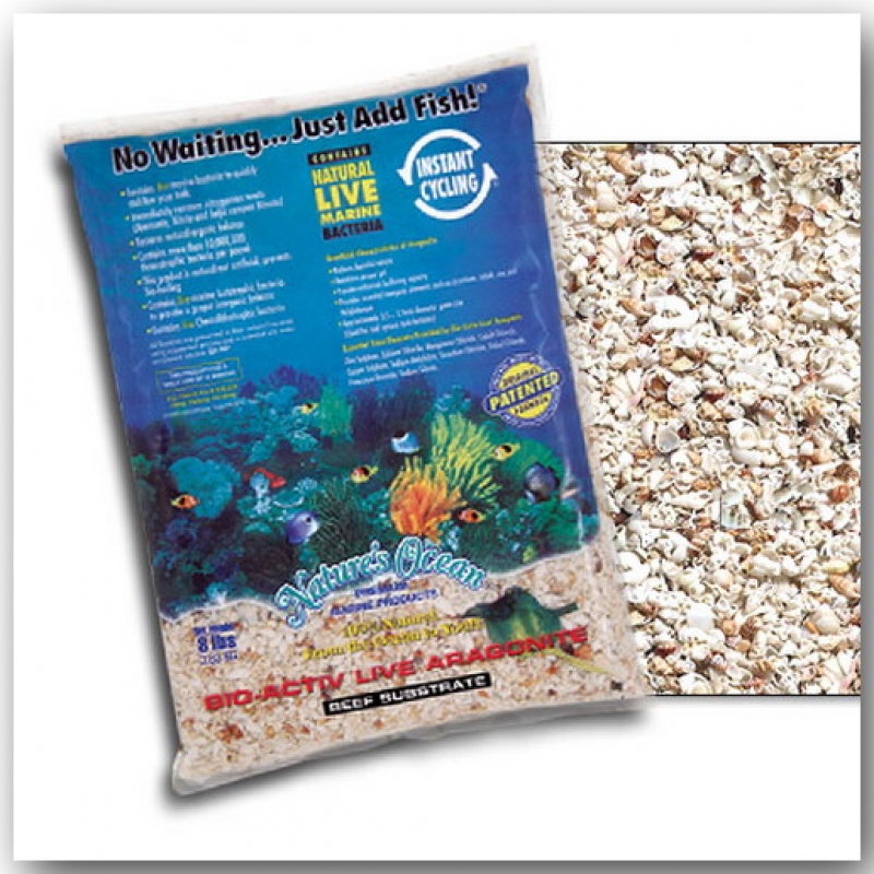 Nature's Ocean® Bio-Activ Live® Reef Substrat 7,26 kg Körnung 2 – 4 mm