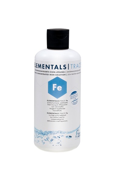 Fauna Marin - ELEMENTALS TRACE Fe 250ml Hochkonzentrierte Eisen-Lösung für Meerwasseraquarien